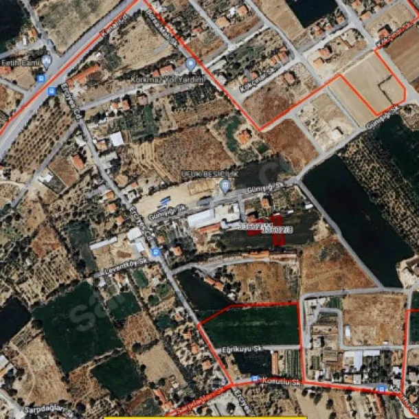 KARAASLANÜZÜMCÜ MAH'DE 638 M2 SATILIK ARSA