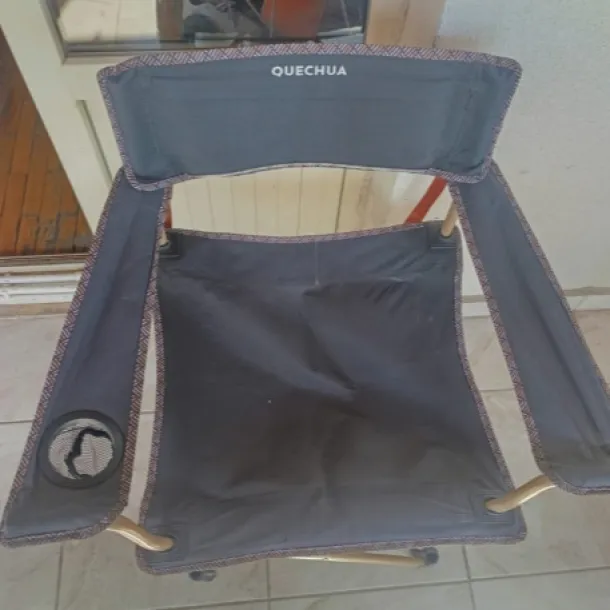 QUECHUA Büyük Katlanır Kamp Sandalyesi - XL Boy