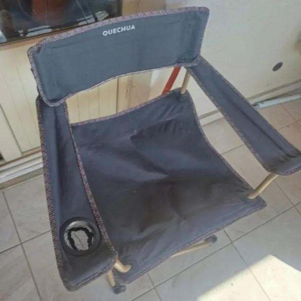 QUECHUA Büyük Katlanır Kamp Sandalyesi - XL Boy